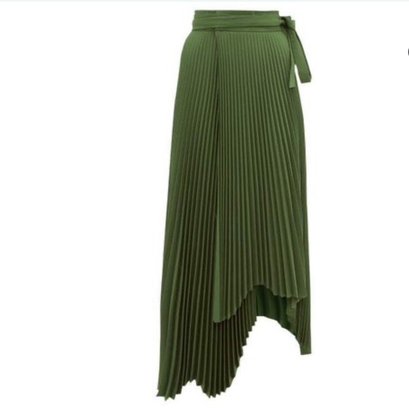 A.W.A.K.E Mode Doric pleated skirt